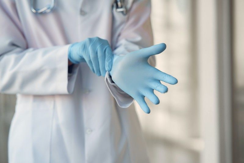 Personal protective equipment for sanitary use
