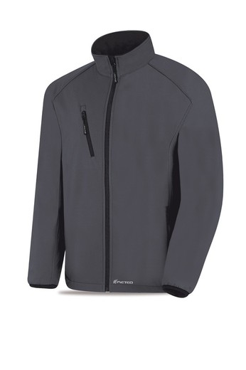 Cazadora Softshell triple lámina modelo CUARZO Gris