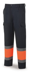 388-PFN/A PANTALON ALTA VISIBILIDAD AZUL NARANJA