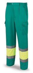 388-PFY/V PANTALON ALTA VISIBILIDAD AMARILLO VERDE