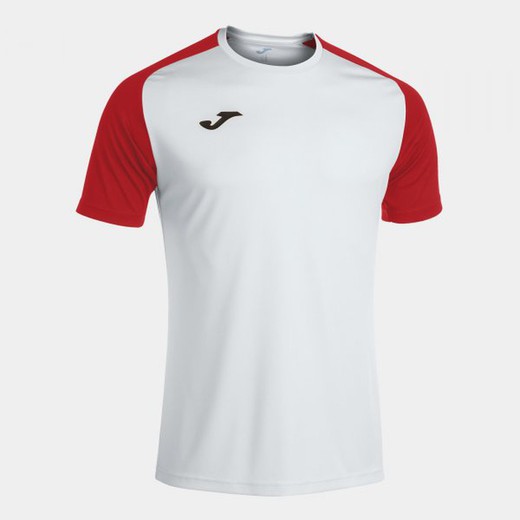 Academy Iv Short Sleeve T-Shirt White Red