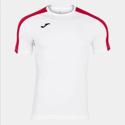 Academy Short Sleeve T-Shirt White Red