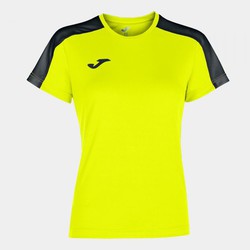 Academy T-Shirt Fluor Yellow-Black S/S