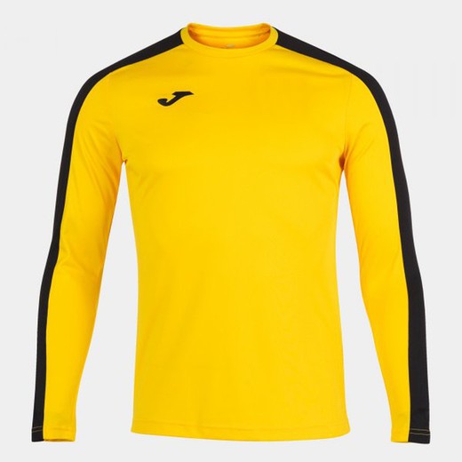 Academy T-Shirt Yellow-Black L/S