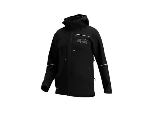 ACDC SOFTSHELLJACKET black marca Safety Jogger colección Industrial