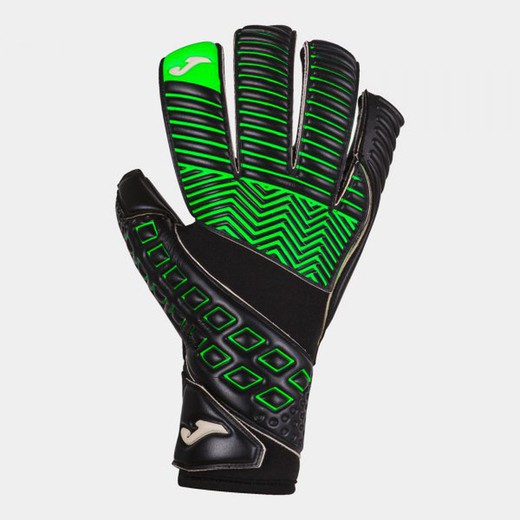 Area 19 Goalkeeper Gloves Black Fluor Green