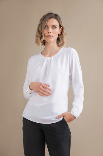 Long sleeve blouse