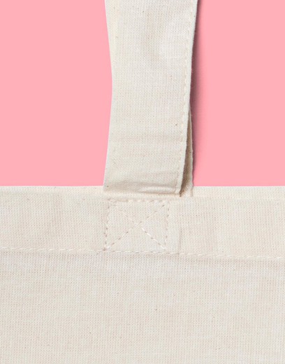 Long handle cotton bag