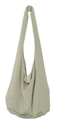 Fleece shoulder bag