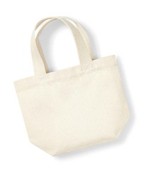 EarthAware ™ Mini Marine Organic Short Handle Bag