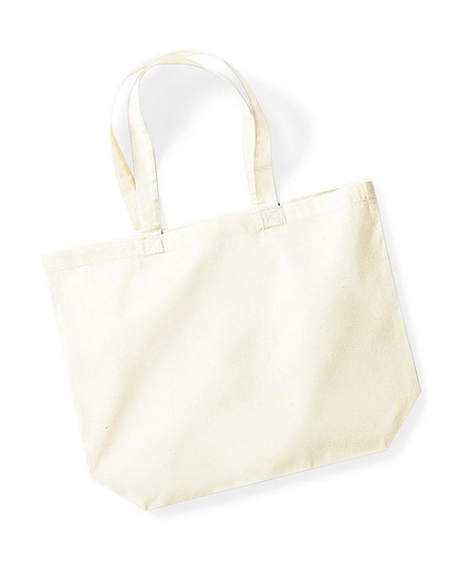 Borsa shopper in cotone biologico premium