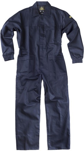 Flame retardant and antistatic 100% cotton fireproof EN11612 and antistatic EN1149 Navy