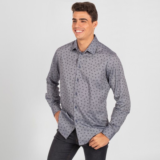 Camisa Hombre Enrico Slim Fit Bicicletas