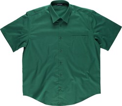 Camisa manga corta con un bolso de pecho Verde