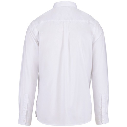 Eco-friendly men's washed effect shirt