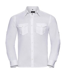 Camicia senza maniche con tasche per uomo