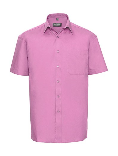 Chemise popeline manches courtes homme