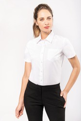 CAMISA POPELINA MANGA CORTA MUJER