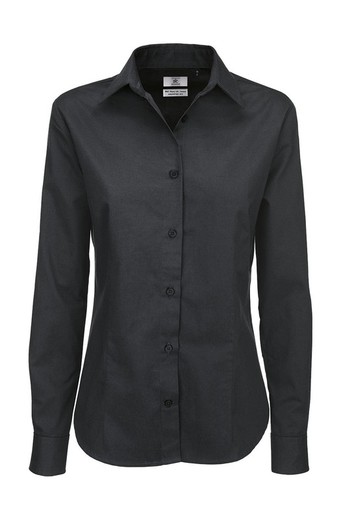 Scharfes LSL / Frauen Twill Twill Shirt