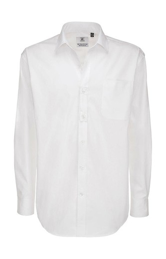 Sharp LSL / camisa masculina de sarja
