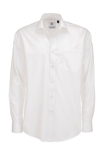 Smart LSL / camisa masculina de popeline