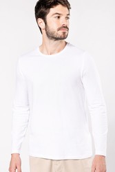 Camiseta Con Elastán Manga Larga Hombre