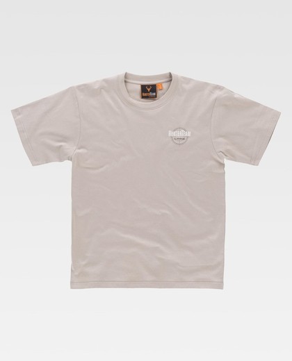 Camiseta de color Gris Topo