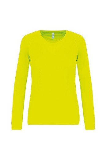 PA444 - T-shirt Sport respirant Manches longues 140 Femme PROACT -  Shirt-Label