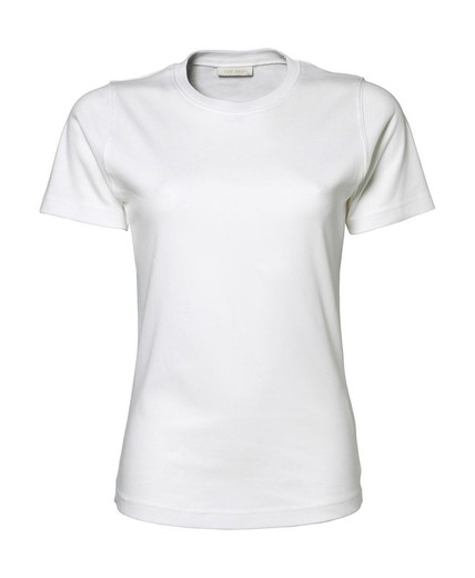 T-shirt Interlock pour femme