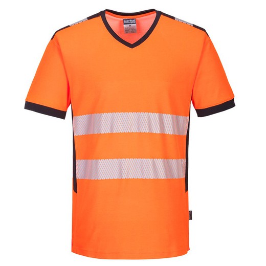 T-shirt PW3 con scollo a V Hi-Vis