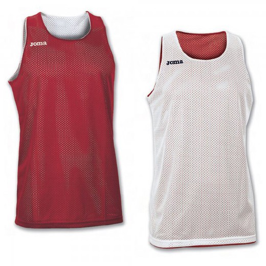 Camiseta Reversible Aro Rojo-Blanco S/M