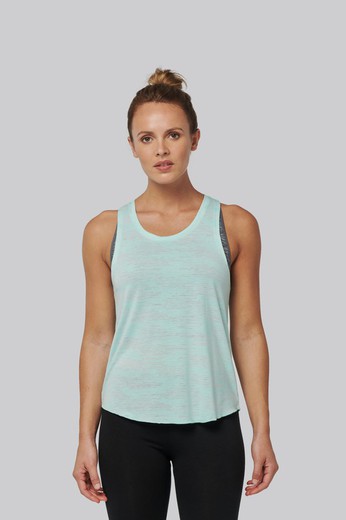 Camiseta Tirantes Deporte Mujer — Maxport Vestuario Laboral