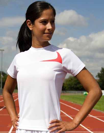 T-shirt de treino Spiro para mulher