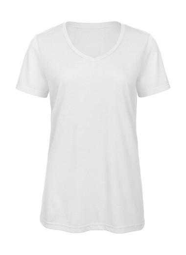 V Triblend / mulheres Camiseta