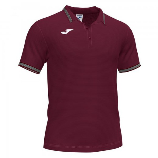 Campus Iii Polo Burgundy S/S