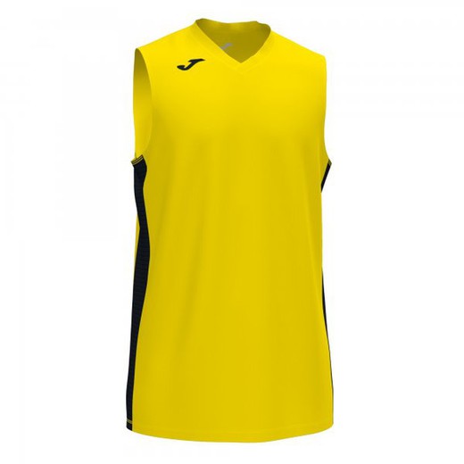 Cancha Iii T-Shirt Yellow-Black Sleeveless