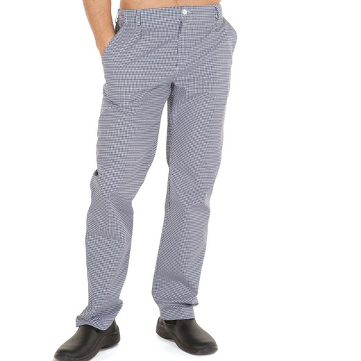 Pantalon Cocinero 50/50 Presillas Vichy