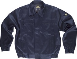 Flammhemmende und antistatische Jacke aus 100% Baumwolle FIREWOOD EN11612 UND ANTI-STATIC EN1149 Navy