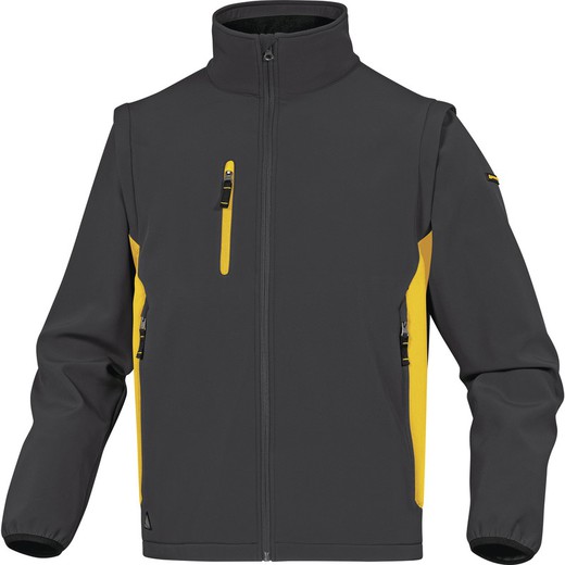 Veste softshell 96% polyester 4% élasthanne - manches amovibles