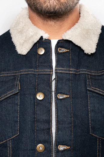 Levi's® Faux Shearling Trim Denim Trucker Jacket | Nordstrom | Denim jacket  men, Sherpa lined denim jacket, Denim jacket with fur