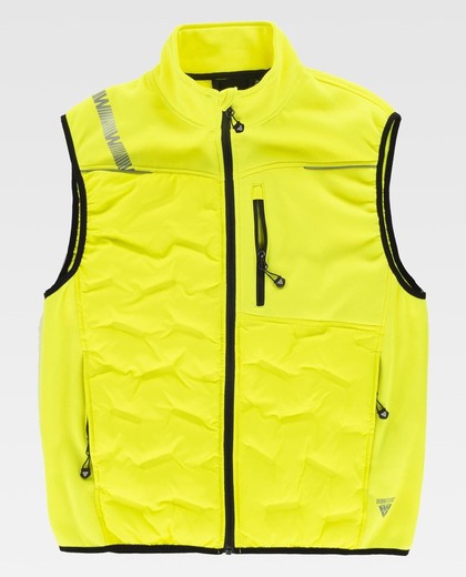 Chaleco de color Amarillo Fluor