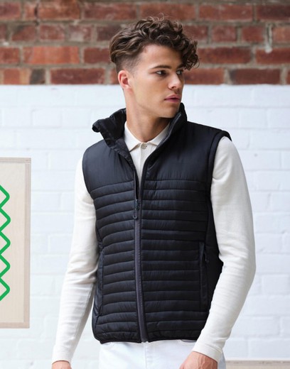 Gilet imbottito riciclato