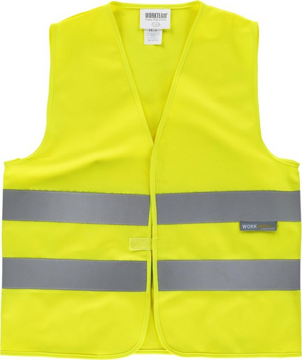 Reflective boy vest Yellow AV