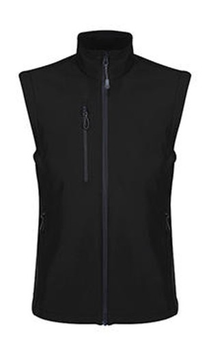 Gilet in softshell riciclato onestamente realizzato