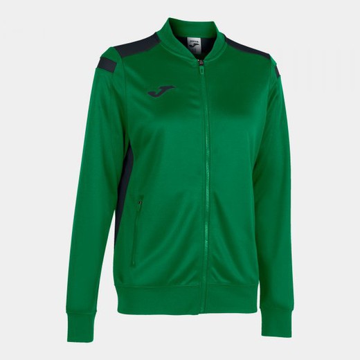 Championship Vi Full Zip Sweatshirt Green Black