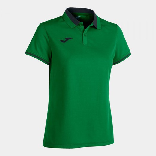 Championship Vi Short Sleeve Polo Green Black