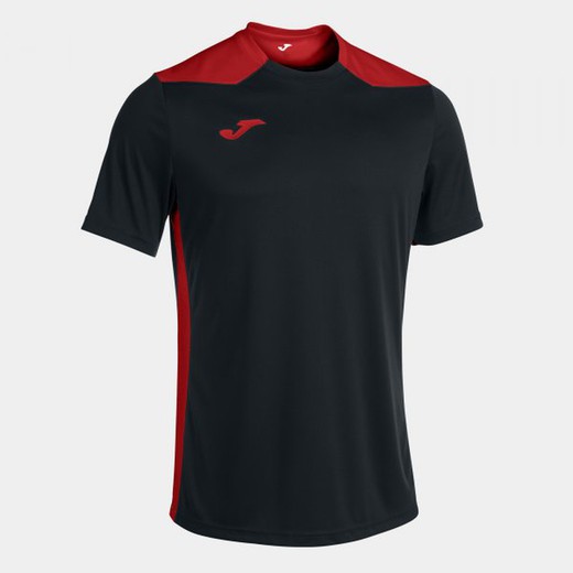 Championship Vi Short Sleeve T-Shirt Black Red