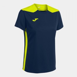 Championship Vi Short Sleeve T-Shirt Navy Fluor Yellow