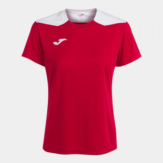 Championship Vi Short Sleeve T-Shirt Red White