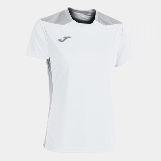 Championship Vi Short Sleeve T-Shirt White Gray